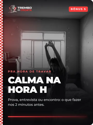 Bônus Calma na Hora H